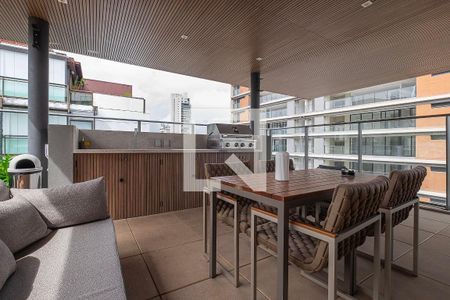 Studio para alugar com 25m², 1 quarto e sem vagaChurrasqueira