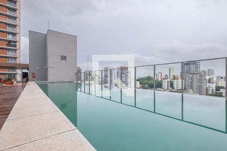 Studio para alugar com 25m², 1 quarto e sem vagaPiscina