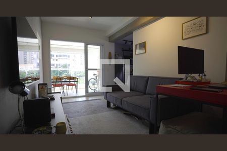 Sala de apartamento à venda com 1 quarto, 43m² em Cerqueira César, São Paulo