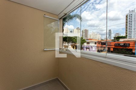 Varanda da Sala de apartamento para alugar com 2 quartos, 53m² em Vila Gomes Cardim, São Paulo
