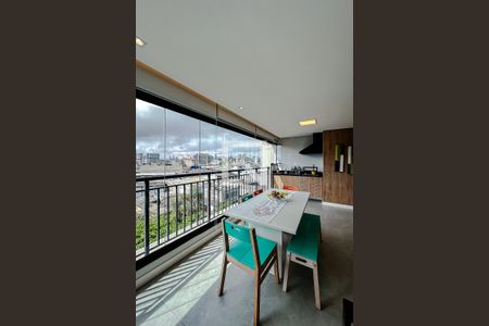 Varanda da Sala de apartamento à venda com 3 quartos, 105m² em Brás, São Paulo