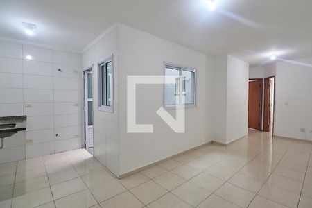 Sala de apartamento à venda com 2 quartos, 50m² em Vila Camilopolis, Santo André