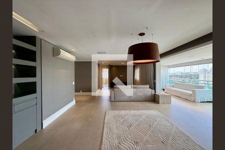 Sala de apartamento à venda com 2 quartos, 138m² em Jardim Caravelas, São Paulo