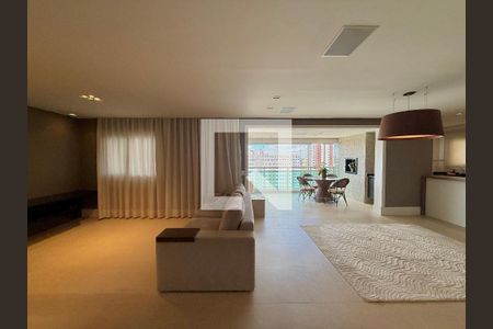 Sala de apartamento à venda com 2 quartos, 138m² em Jardim Caravelas, São Paulo