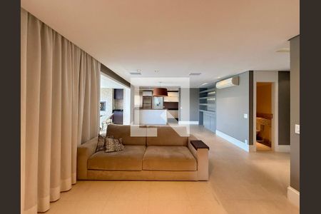 Sala de apartamento à venda com 2 quartos, 138m² em Jardim Caravelas, São Paulo