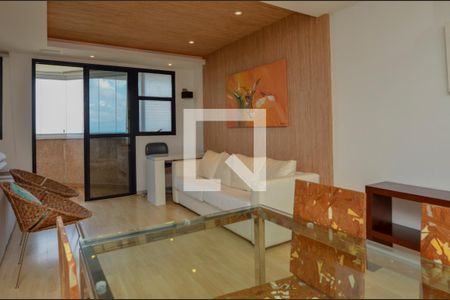 Sala de apartamento para alugar com 2 quartos, 87m² em Barra da Tijuca, Rio de Janeiro