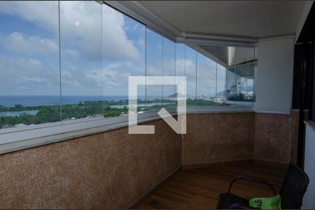 Varanda Sala de apartamento para alugar com 2 quartos, 87m² em Barra da Tijuca, Rio de Janeiro