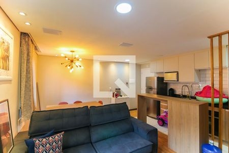 Sala de apartamento para alugar com 1 quarto, 40m² em Paraíso do Morumbi, São Paulo