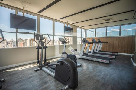 Studio à venda com 28m², 1 quarto e sem vagaAcademia