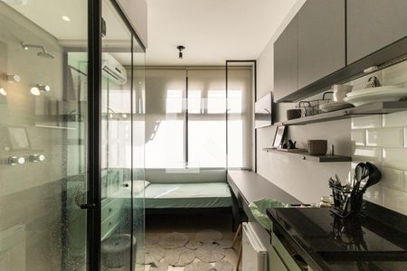 Studio de kitnet/studio para alugar com 1 quarto, 10m² em Vila Buarque, São Paulo