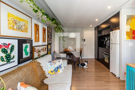 Sala de apartamento à venda com 1 quarto, 36m² em República, São Paulo