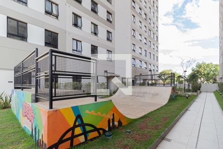 Apartamento à venda com 38m², 2 quartos e 1 vaga Apartamento à venda com 38m², 2 quartos e 1 vagaÁrea comum - Pista de skate