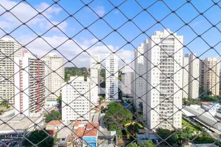 Sala - Vista de apartamento para alugar com 2 quartos, 75m² em Santo Amaro, São Paulo