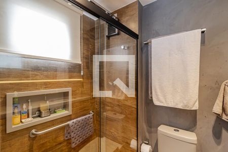 Apartamento à venda com 57m², 1 quarto e 1 vaga Apartamento à venda com 57m², 1 quarto e 1 vagaBanheiro da Suíte