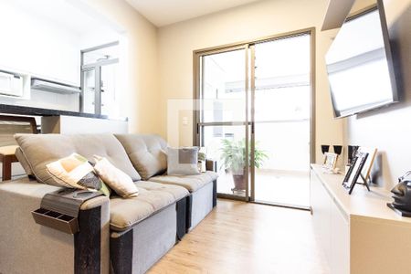 Sala de apartamento para alugar com 2 quartos, 71m² em Barra Funda, São Paulo