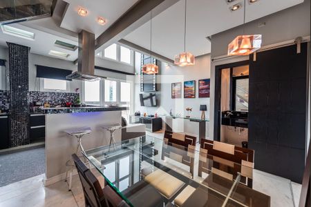 Sala de apartamento para alugar com 1 quarto, 148m² em Gonzaga, Santos