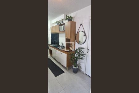 Cozinha de apartamento para alugar com 2 quartos, 37m² em Vila Prudente, São Paulo