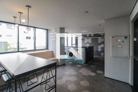 Apartamento para alugar com 21m², 1 quarto e sem vaga Apartamento para alugar com 21m², 1 quarto e sem vagaLavanderia