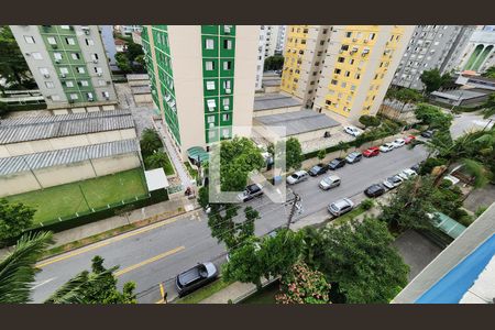 Vista da Sala de apartamento para alugar com 2 quartos, 75m² em Embaré, Santos