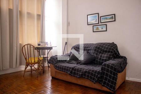Sala de apartamento para alugar com 1 quarto, 45m² em Glória, Rio de Janeiro