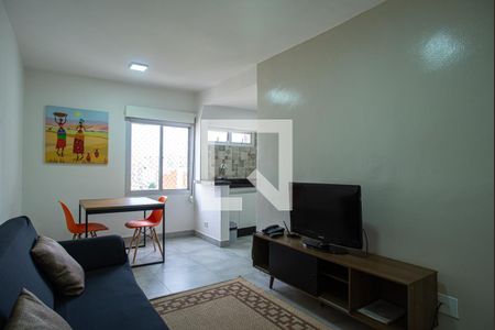 Sala de apartamento à venda com 1 quarto, 30m² em Bela Vista, São Paulo