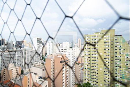 Vista da Sala de apartamento à venda com 1 quarto, 30m² em Bela Vista, São Paulo