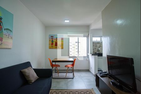 Sala de apartamento à venda com 1 quarto, 30m² em Bela Vista, São Paulo