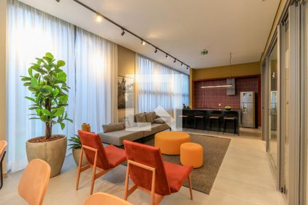 Apartamento à venda com 37m², 1 quarto e sem vaga Apartamento à venda com 37m², 1 quarto e sem vagaÁrea comum - Salão de festas