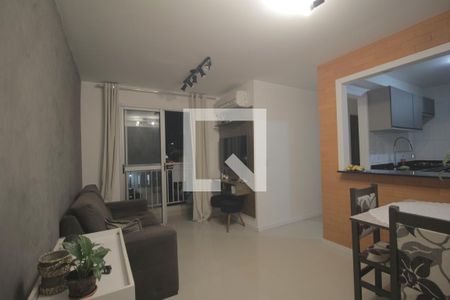 Sala de apartamento para alugar com 2 quartos, 47m² em Igara, Canoas