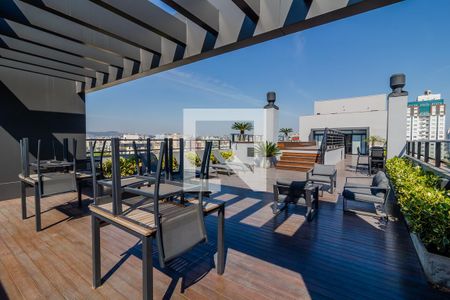 Studio à venda com 47m², 1 quarto e 1 vagaTerraço