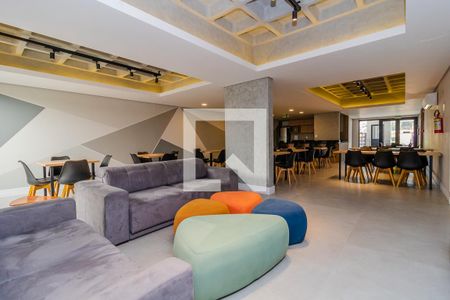 Studio à venda com 47m², 1 quarto e 1 vagaÁrea comum - Salão de festas