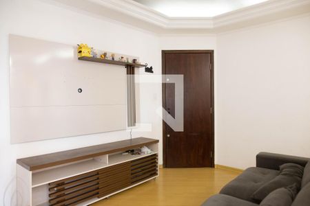 Sala de apartamento para alugar com 3 quartos, 86m² em Vila Assis Brasil, Mauá