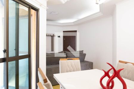 Sala de apartamento para alugar com 3 quartos, 86m² em Vila Assis Brasil, Mauá