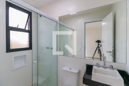 Casa de condomínio para alugar com 123m², 2 quartos e 2 vagas Casa de condomínio para alugar com 123m², 2 quartos e 2 vagasBanheiro da Suíte 1