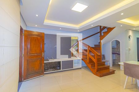 Sala de casa de condomínio para alugar com 3 quartos, 109m² em Nossa Senhora das Graças, Canoas