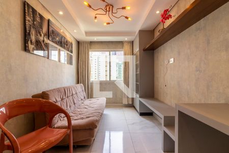Sala de apartamento para alugar com 1 quarto, 40m² em Cerqueira César, São Paulo