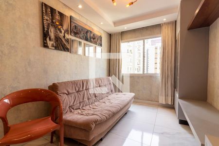 Sala de apartamento para alugar com 1 quarto, 40m² em Cerqueira César, São Paulo