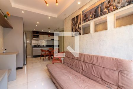 Sala de apartamento para alugar com 1 quarto, 40m² em Cerqueira César, São Paulo