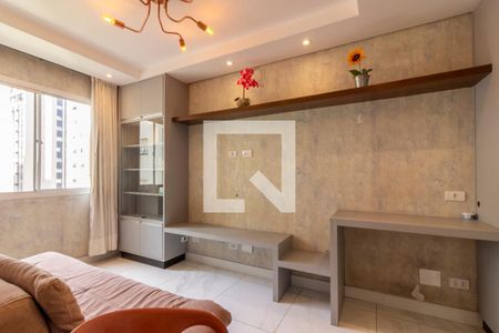 Sala de apartamento para alugar com 1 quarto, 40m² em Cerqueira César, São Paulo