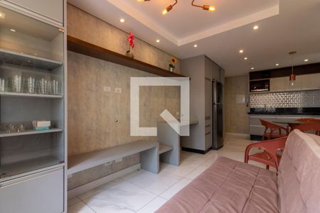 Sala de apartamento para alugar com 1 quarto, 40m² em Cerqueira César, São Paulo