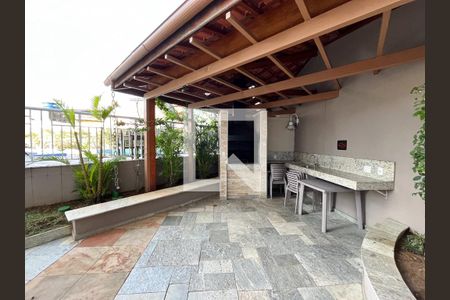 Apartamento para alugar com 63m², 1 quarto e 2 vagas Apartamento para alugar com 63m², 1 quarto e 2 vagasÁrea comum - Churrasqueira