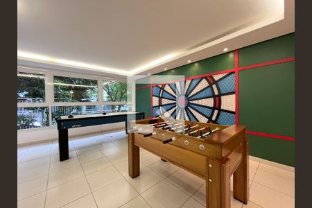 Apartamento para alugar com 63m², 1 quarto e 2 vagas Apartamento para alugar com 63m², 1 quarto e 2 vagasÁrea comum - Salão de Jogos