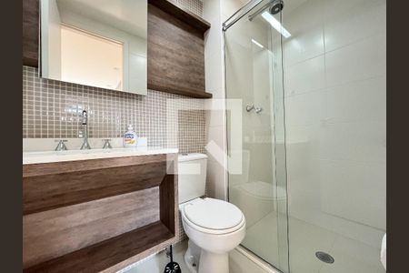Banheiro Social de apartamento para alugar com 1 quarto, 63m² em Vila da Saúde, São Paulo