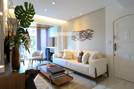 Sala de apartamento à venda com 4 quartos, 125m² em Cidade Nova, Belo Horizonte