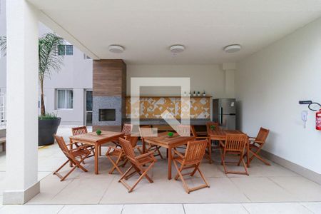 Apartamento à venda com 37m², 2 quartos e sem vagaChurrasqueira