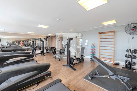 Apartamento à venda com 49m², 1 quarto e 1 vaga Apartamento à venda com 49m², 1 quarto e 1 vagaÁrea comum - Academia