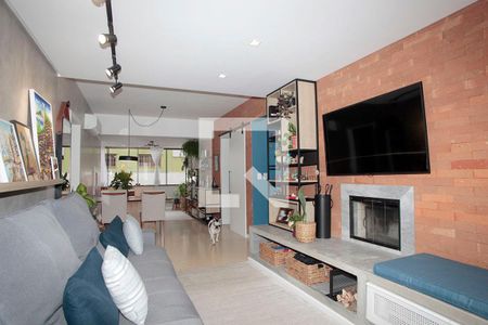Sala de Estar de apartamento para alugar com 3 quartos, 115m² em São João, Porto Alegre