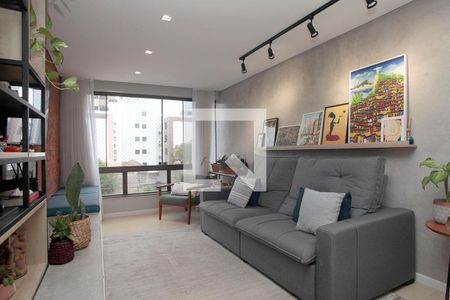 Sala de Estar de apartamento para alugar com 3 quartos, 115m² em São João, Porto Alegre