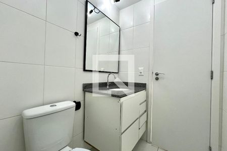 Banheiro de kitnet/studio à venda com 1 quarto, 37m² em Vila Monte Alegre, São Paulo