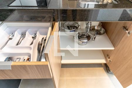 Studio para alugar com 25m², 1 quarto e sem vaga Studio para alugar com 25m², 1 quarto e sem vagaCozinha